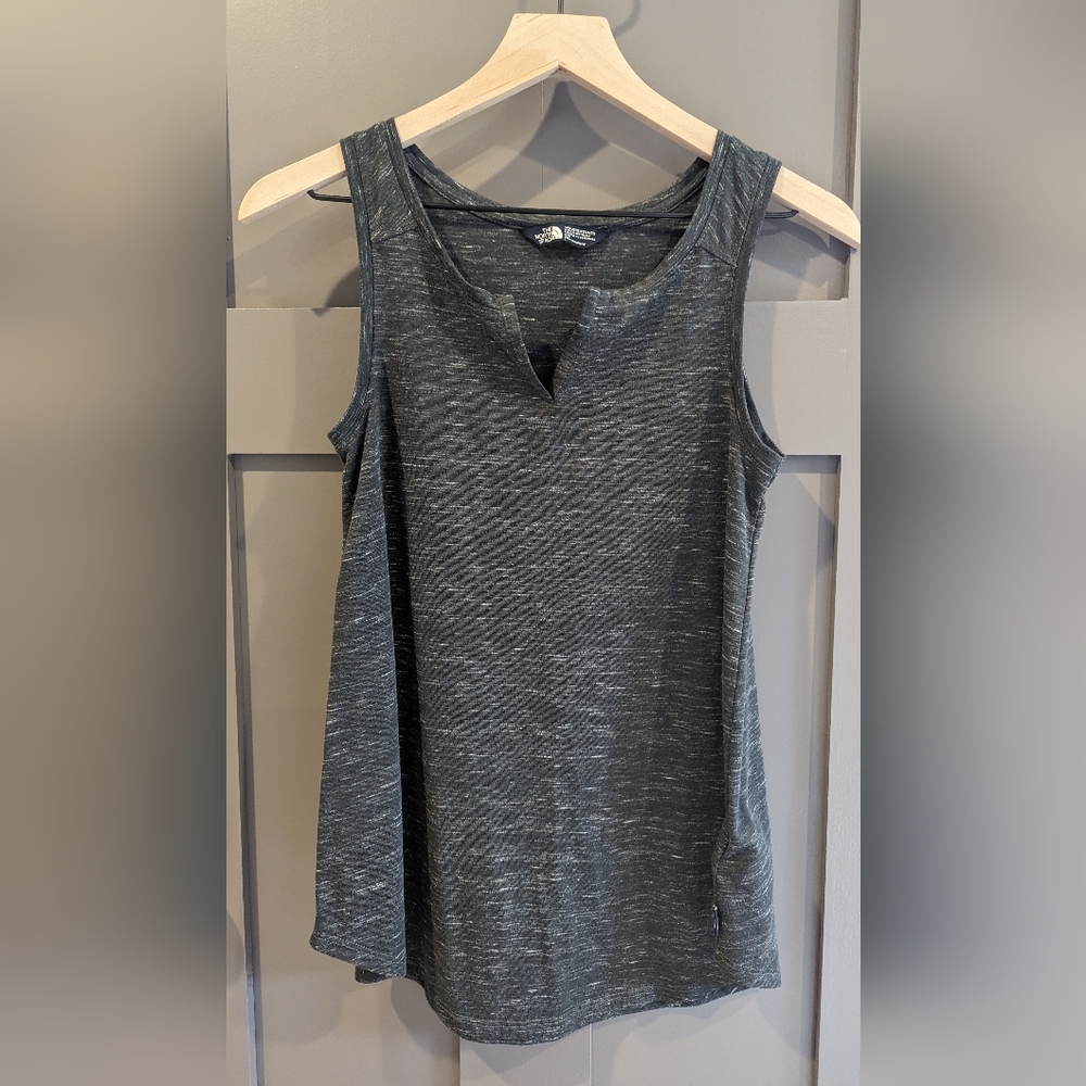 The North Face Boulder Peak Tank Gray Heather Size Small